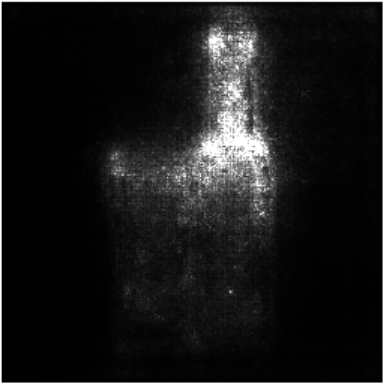 A star in the dark Description generated with high confidence