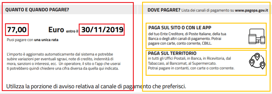 Il bollettino di pagamento pagoPA, Rav addio: come leggerlo e pagare  (online, tabaccaio, bancomat) - Agenda Digitale