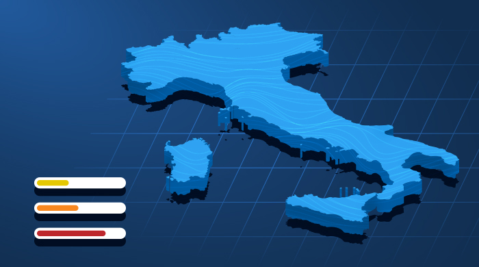 grafico nuovi positivi della Protezione civile