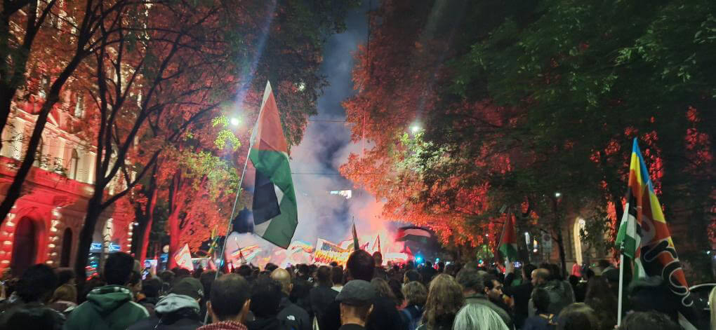 Flotilla Gaza manifestazione sciopero Milano
