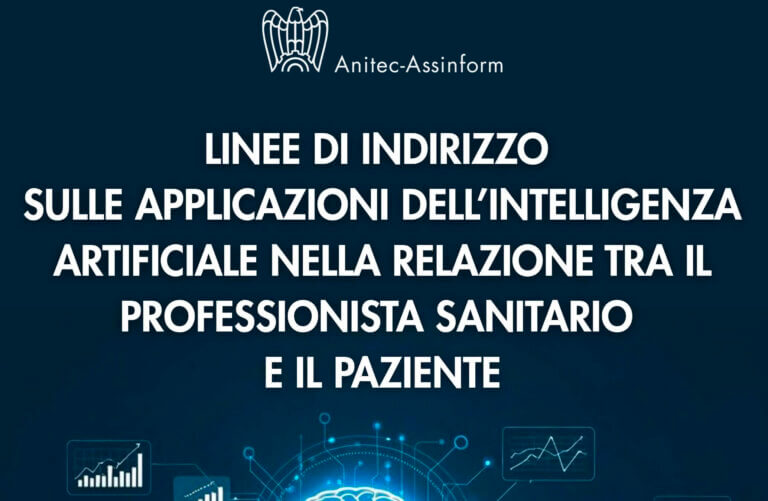 Linee di indirizzo sulle applicazioni dell’IA nella relazione tra il professionista sanitario e il paziente