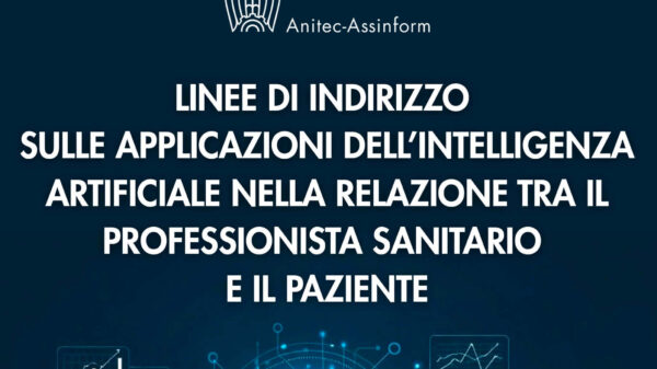 Linee di indirizzo sulle applicazioni dell’IA nella relazione tra il professionista sanitario e il paziente