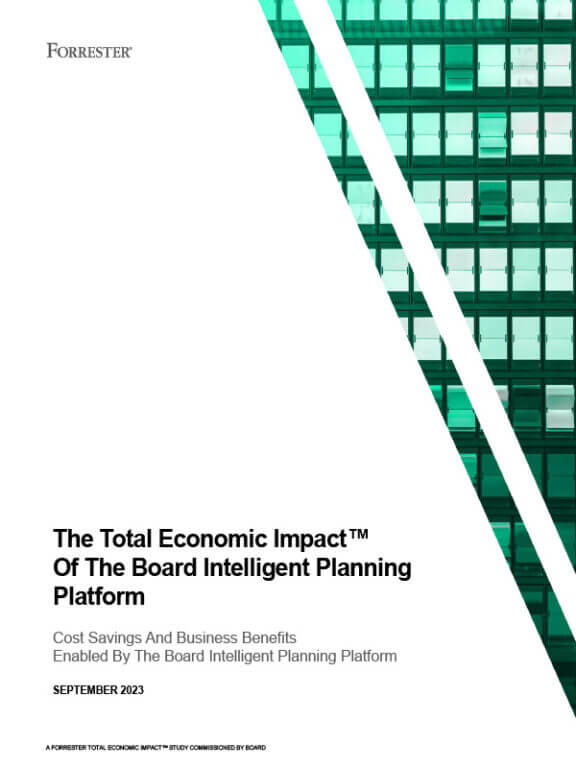 Il Total Economic Impact della piattaforma Board Intelligent Planning: risparmi sui costi e vantaggi operativi