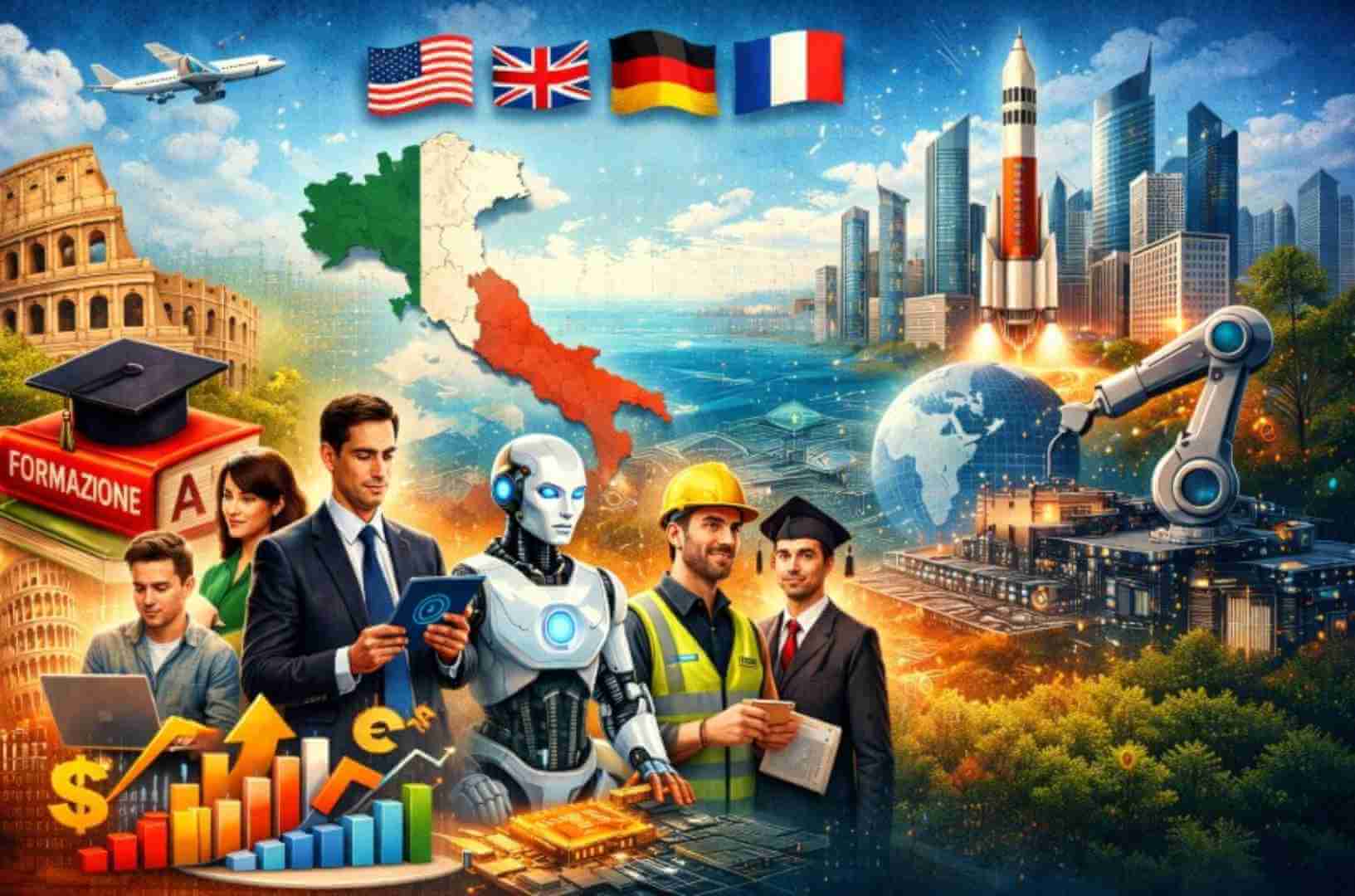 Competenze AI in Italia: il ritardo che pesa su lavoro e produttività