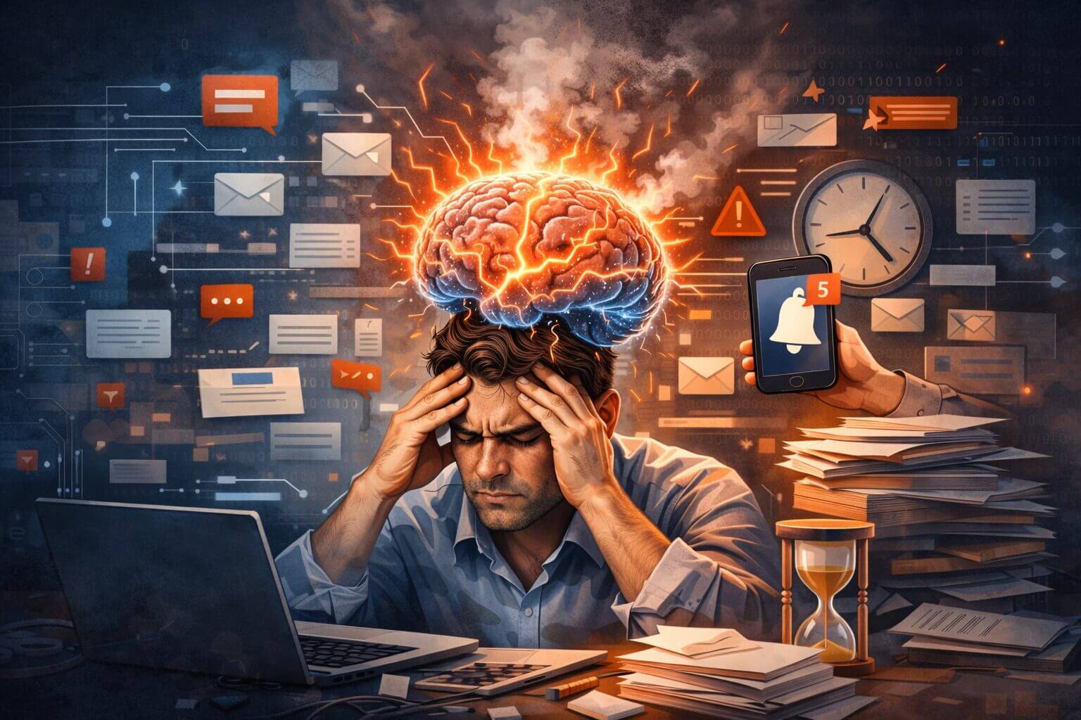 “AI brain fry”, se l’AI appesantisce il lavoro: quali lezioni per le aziende