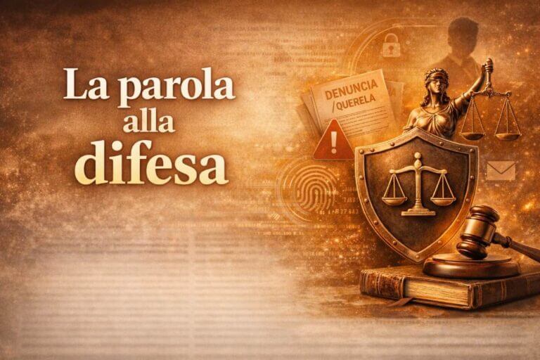 la parola alla difesa