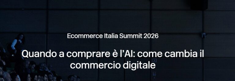 ecommerce italia 2026