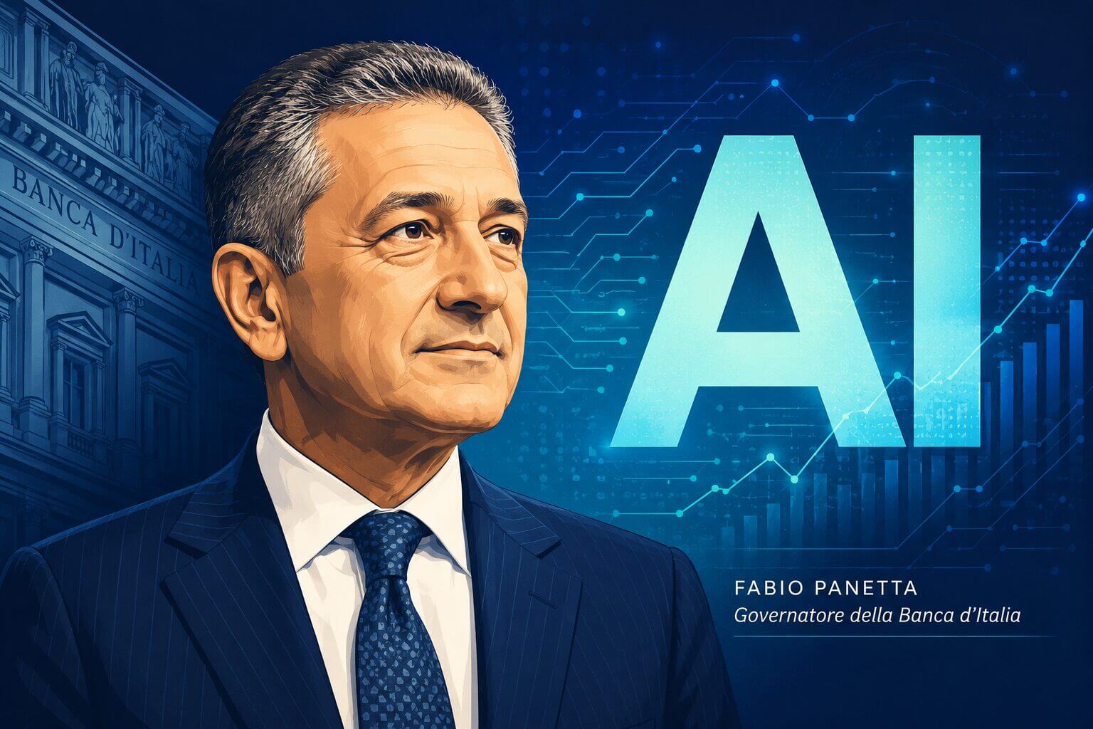 L’AI è opportunità unica per la rinascita dell’Italia, ora attenti a non sprecarla. La ricetta di Panetta (Banca d’Italia)
