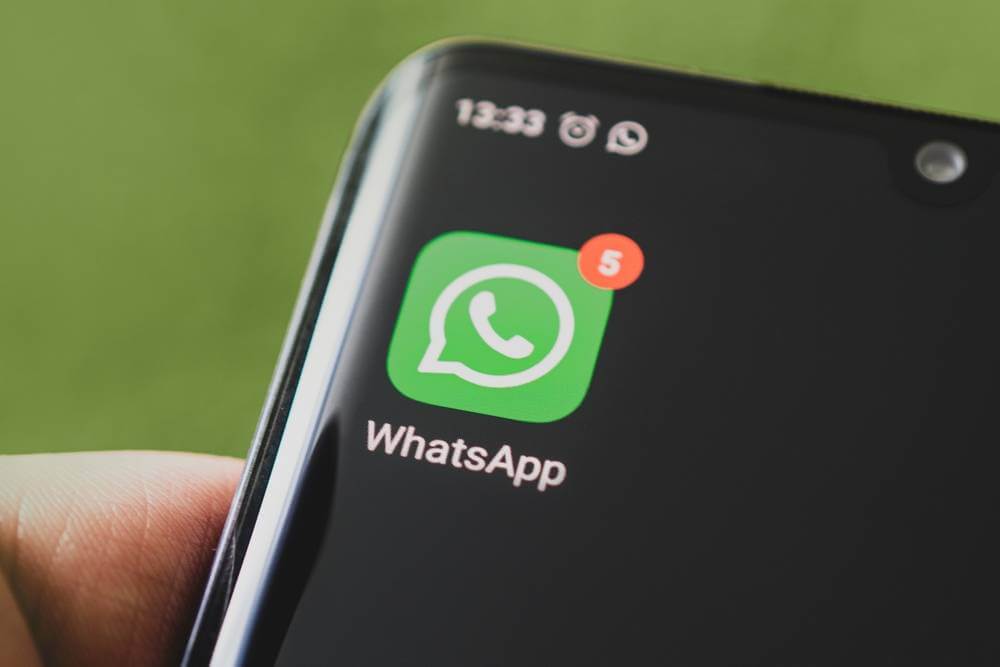 Icon,Of,The,Whatsapp,,App,On,The,Screen,Of,A