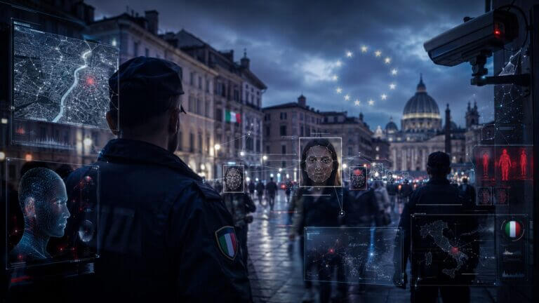 polizia italia AI