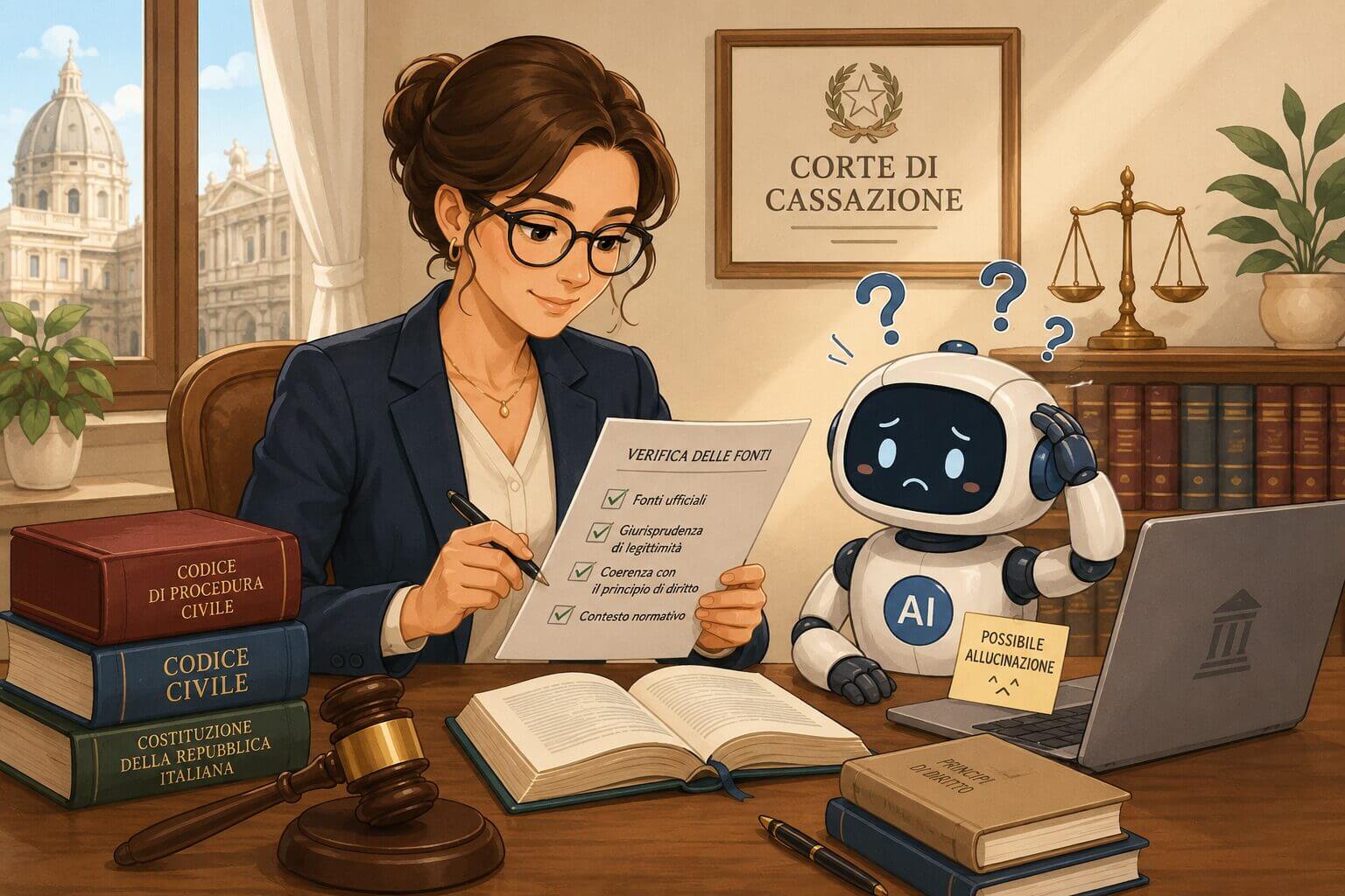 Cassazione intelligenza artificiale