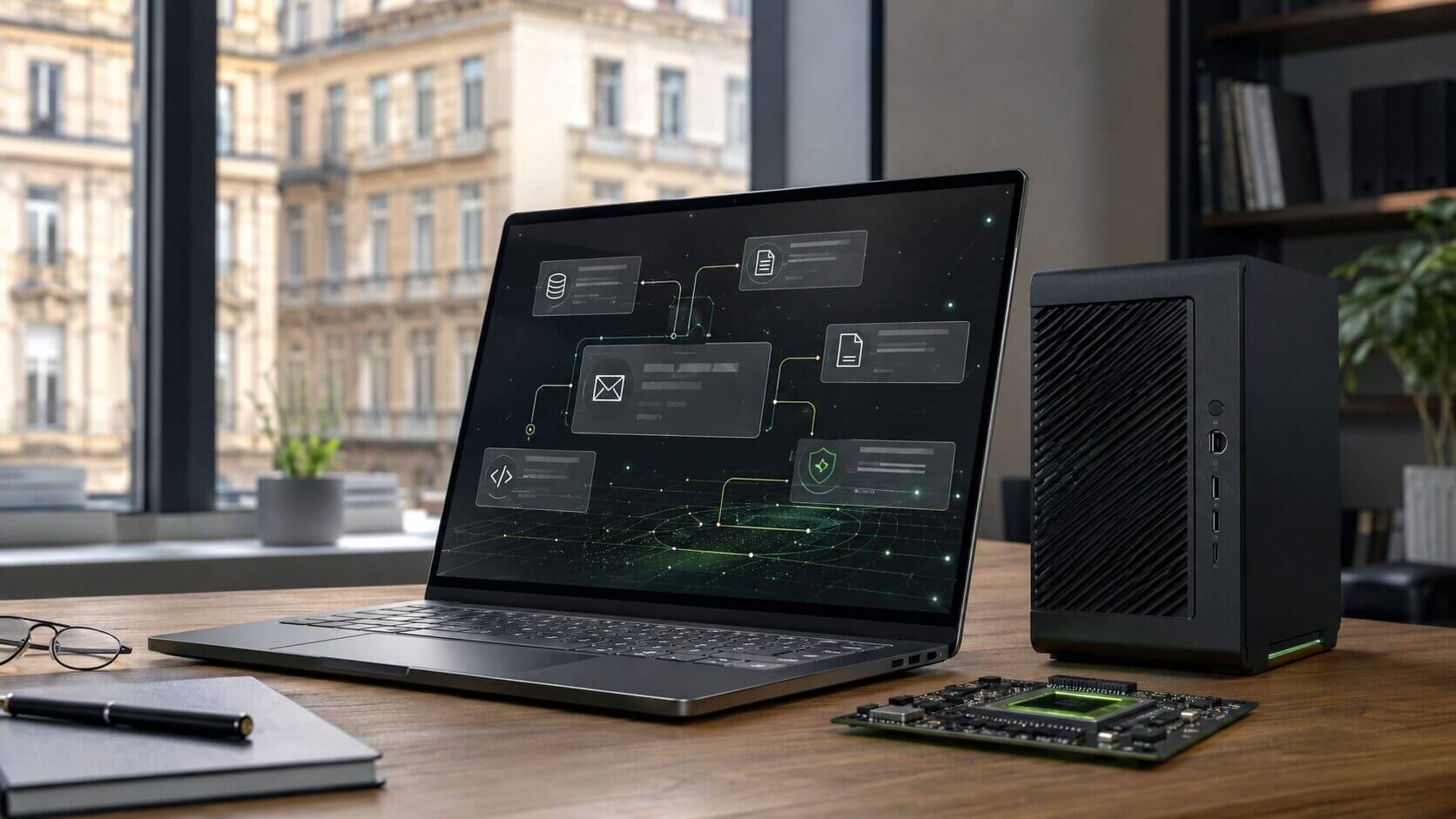 nvidia pc agente AI