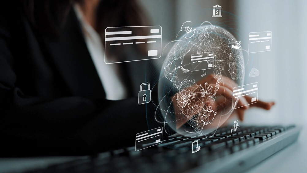 Global,Digital,Payment,Network,Connecting,Users,,Banks,,And,Financial,Services