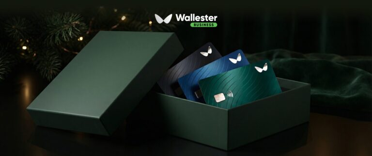 Carte VISA illimitate con il nuovo conto Wllester Business