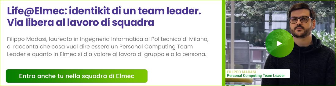 Entra anche tu nella squadra di Elmec - Guarda il video!