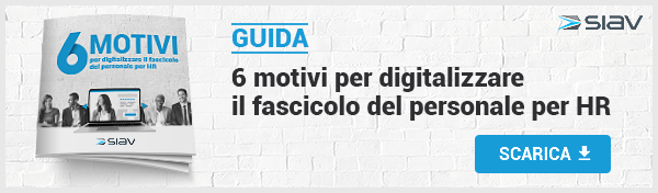 Siav - 6 motivi per digitalizzare il fascicolo del personale