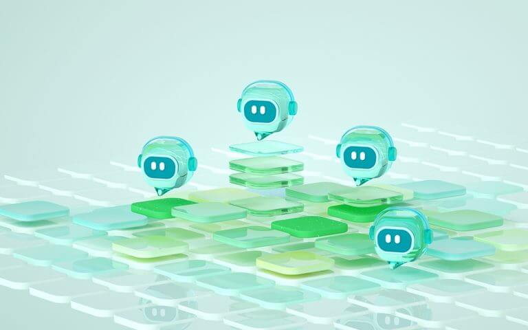Ai,Agent,,Multi-agent,System,Concept,,Slm,,Small,Language,Model,,Chatbot,