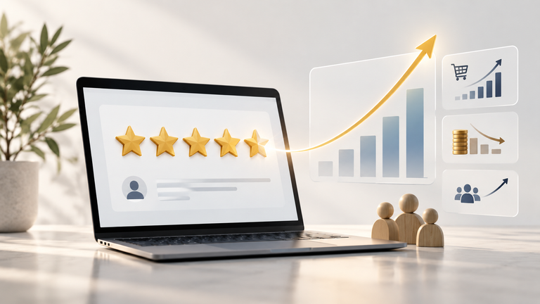 Recensioni online, crescita aziendale