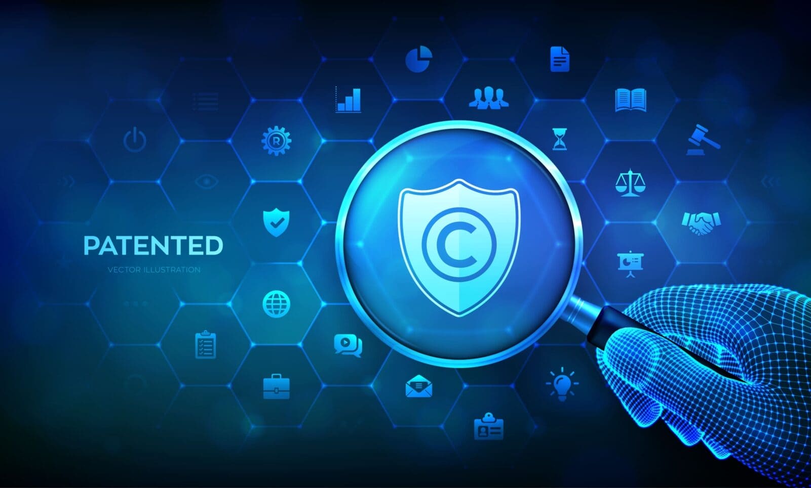 Patented.,Patent,Copyright,Law.,Author,Rights,,Patented,Intellectual,Property,Business